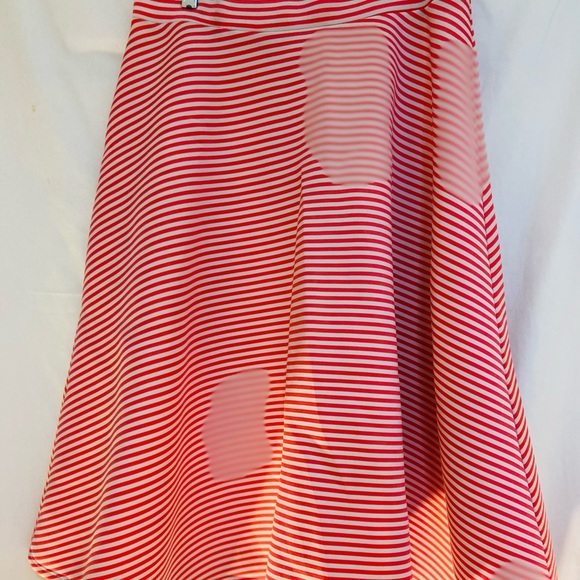 Blue Star coal and white flare skirt  SZ  L - Picture 1 of 6